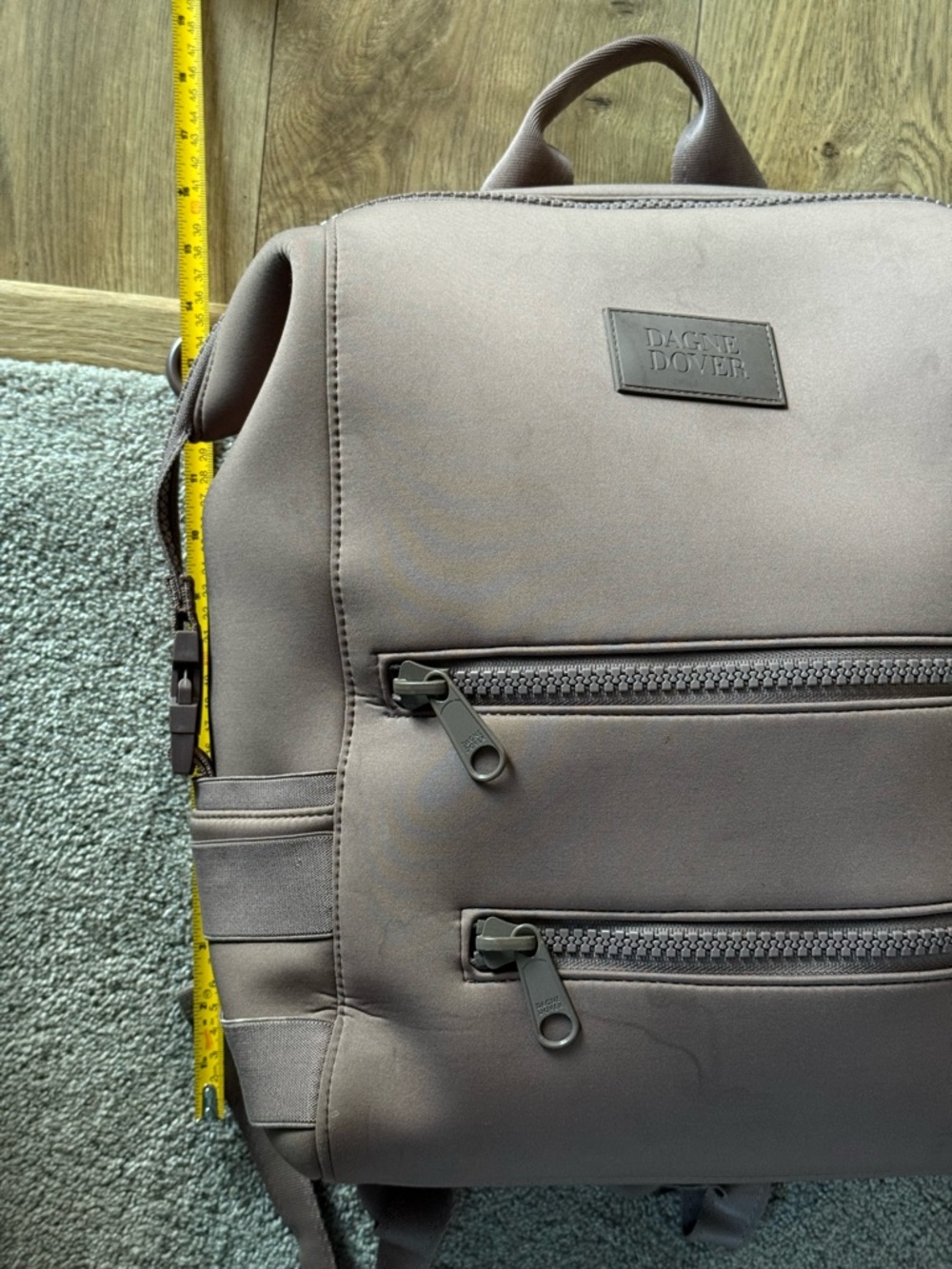 Dagne Dover Indi Neoprene Diaper Backpack - Dusty Rose - Picture 5 of 6